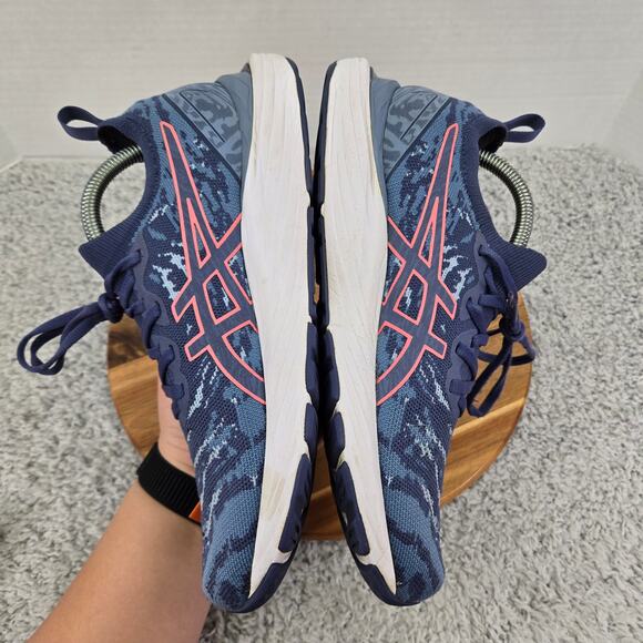 Asics Gel-Cumulus 23 MK Blue Athletic Lace Up Gym Daily Running Shoes Womens 10 - Picture 8 of 14